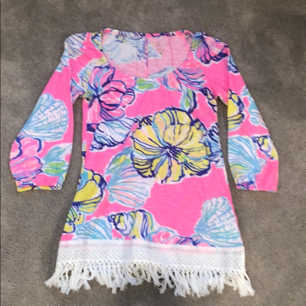 Lilly Pulitzer off the shoulder top